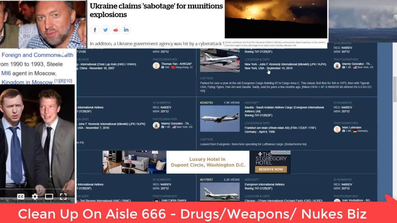 October 10th 2018 Oleg Deripaska Compromise Goes Where Weapons Buyers Go - NYC And DC
